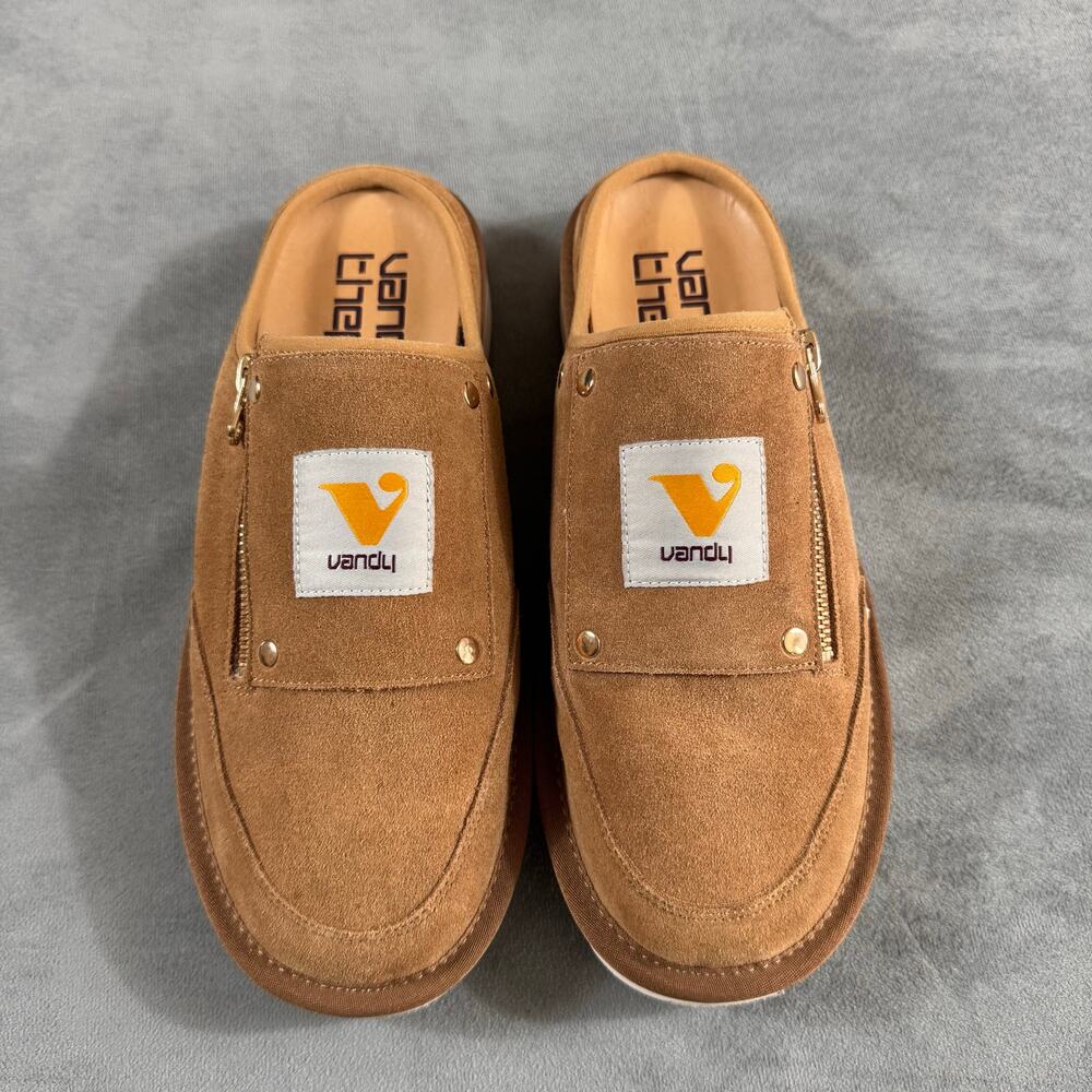 Vandy the Pink VTP Carpenter Mules Mens 8 Suede Streetwear Slides